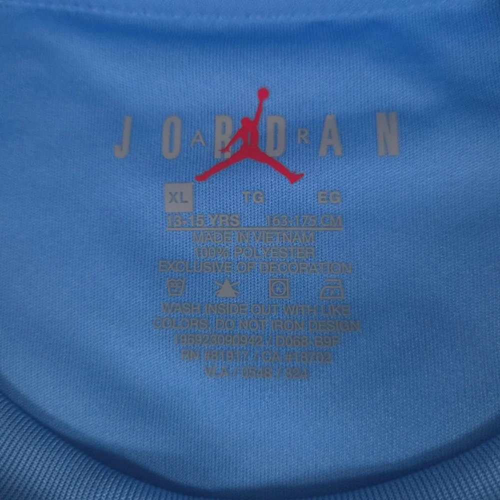 LOT OF 3 Nike x Jordan Shirt Boys XL Multi Therma-FIT Air Flight 23 Logo Hoodie